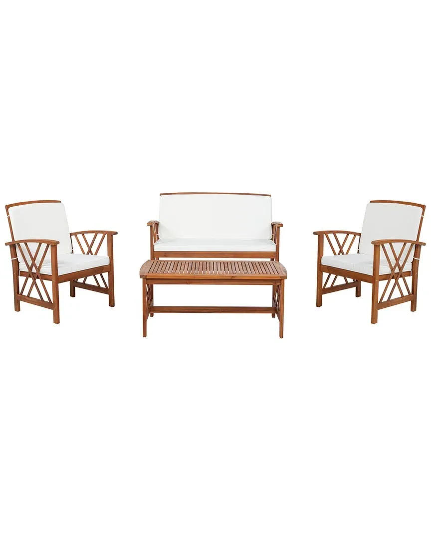 Jubil 4-Piece Outdoor Seating Set - Brown, Acacia image