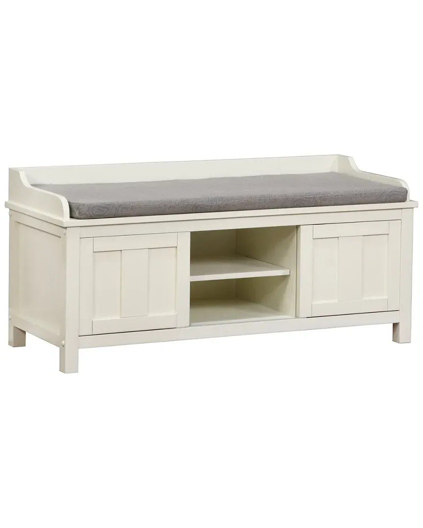 Lakeville Storage Bench - Off-White image