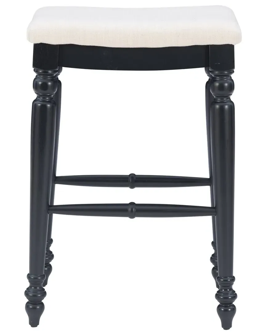 Marino Backless Bar Stool - Black, Rubberwood image