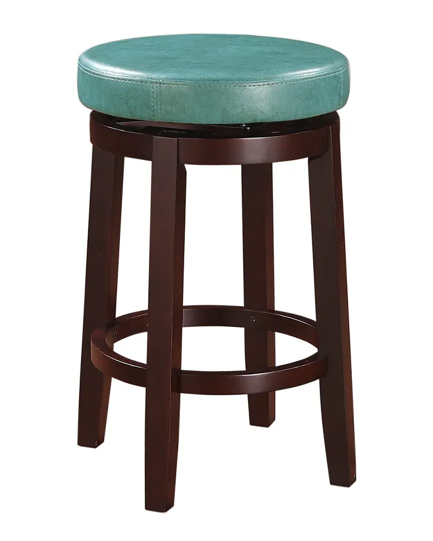 Maya Teal Counter Stool - Brown