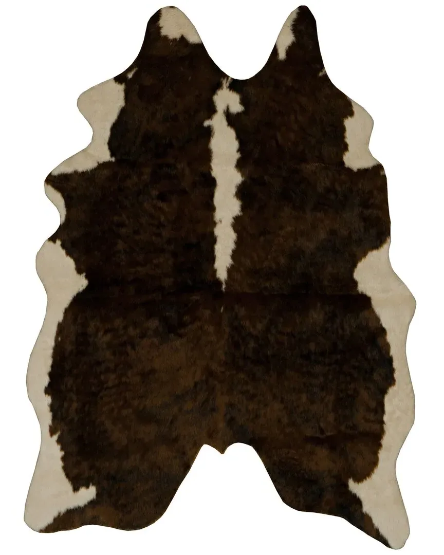Mini Brindle Design Area Rug - Brown, Polyester image