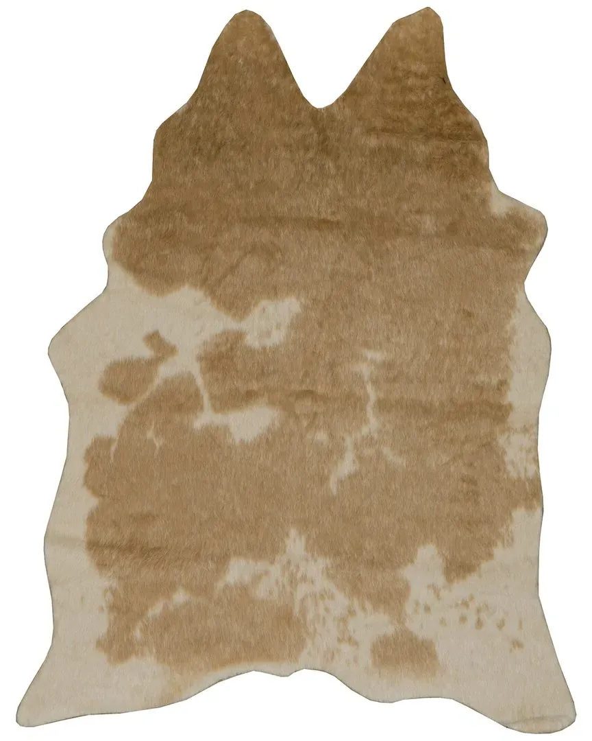 Mini Mix Design Area Rug - Caramel, Polyester image