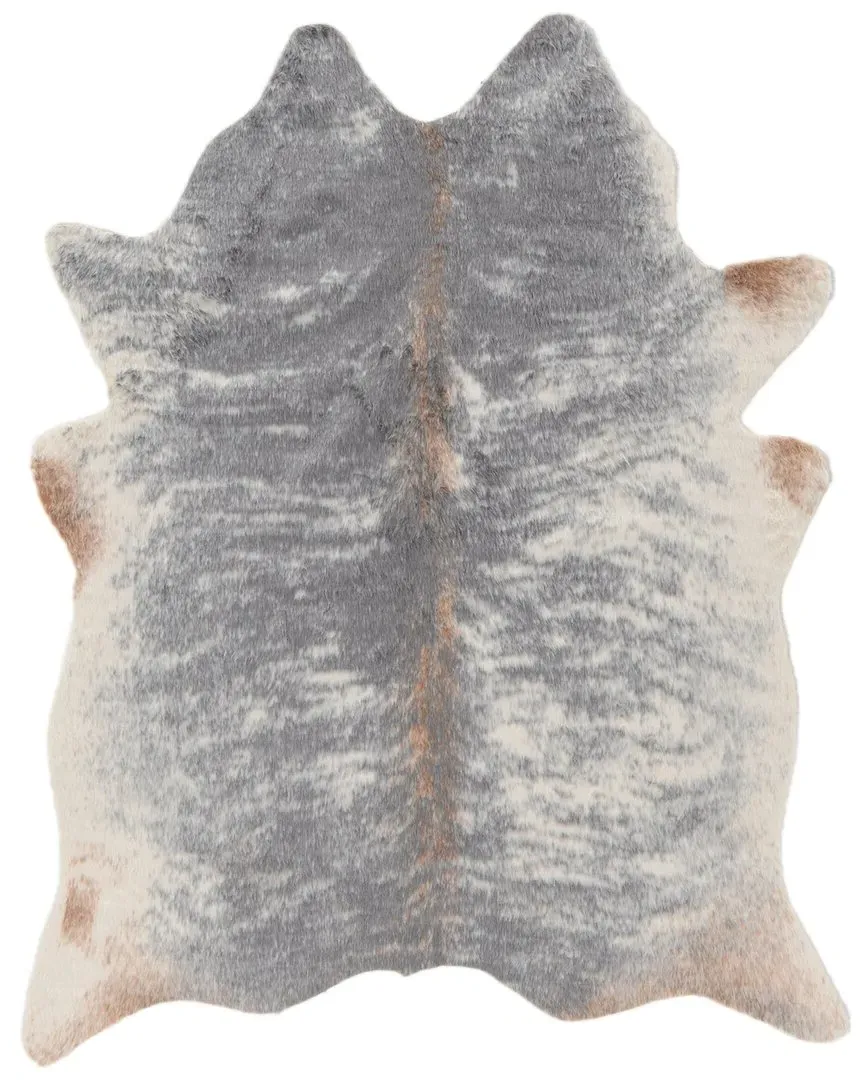 Mix Design Area Rug - Grey, Polyester