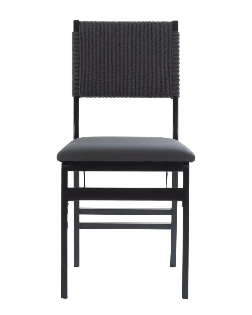 Norway Folding Chair - Black, Rubberwood image