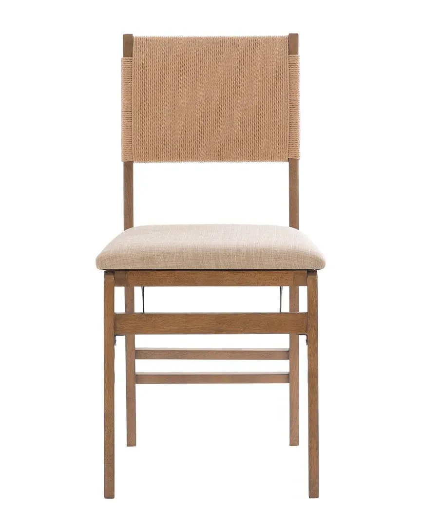 Norway Folding Chair - Natural, Rubberwood
