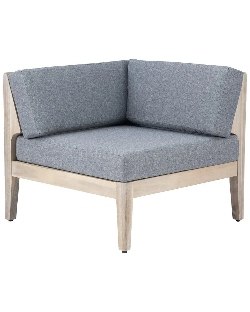 Outdoor Corner Chair - Brown, Acacia Wood image