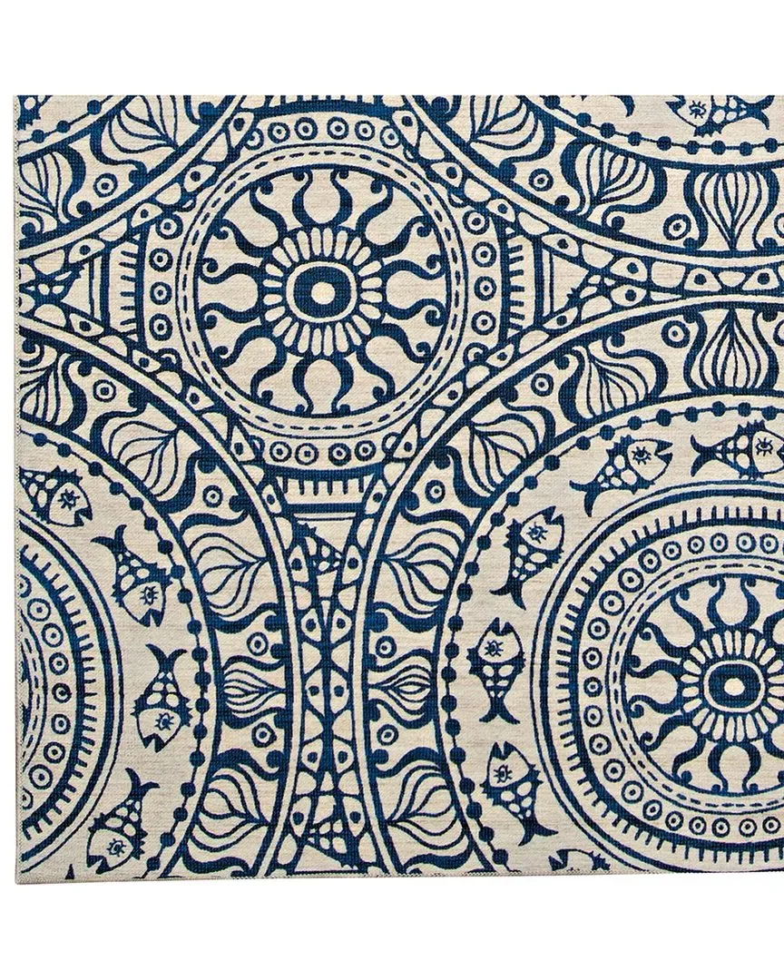 Outdoor Washable Ormond Rug - Smoke, Polyester