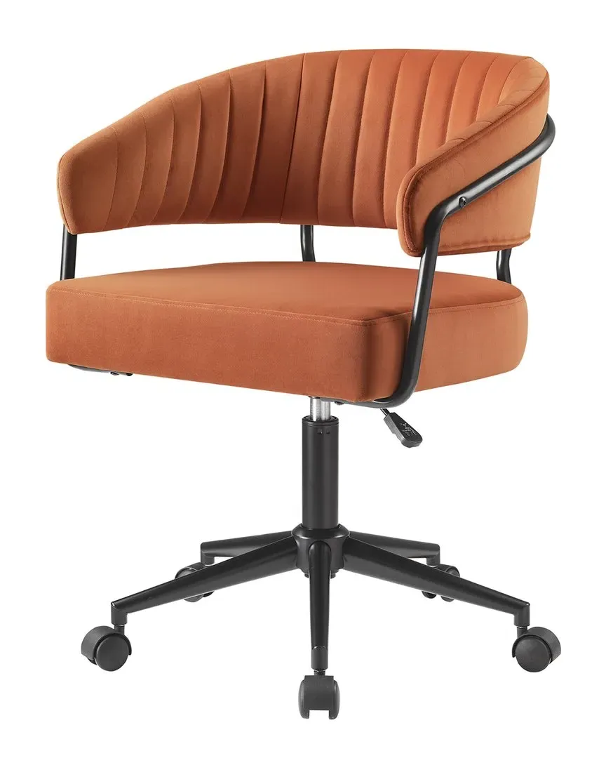 Portland Office Chair - Caramel, Velvet image
