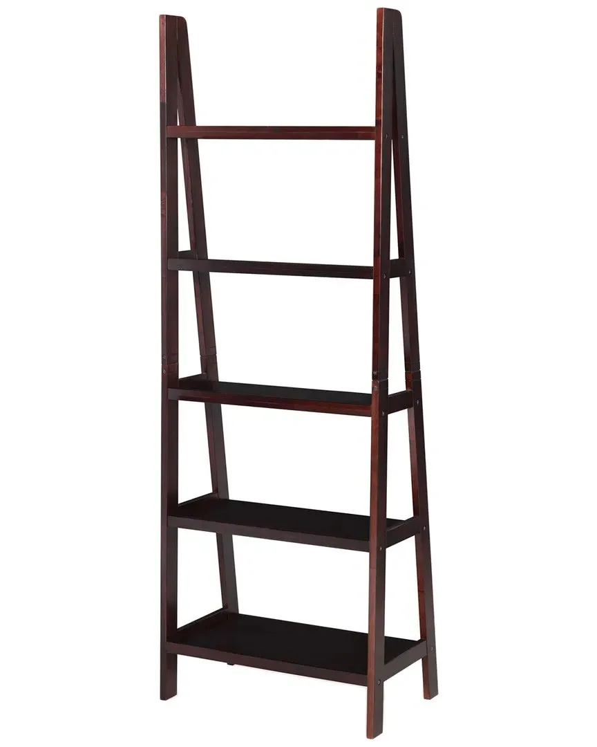 Rossland 5-Shelf Bookshelf - Brown, Wood