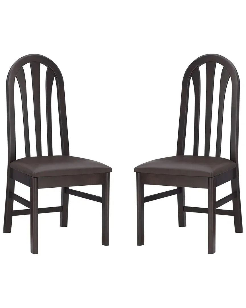 Set of 2 Jesper Side Chairs - Brown, Beechwood