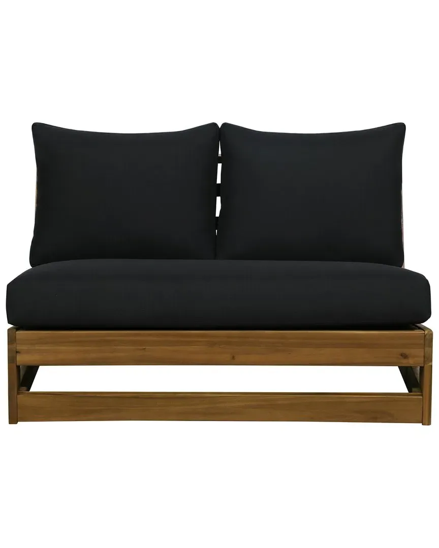 Silbury Outdoor Bench - Brown, Acacia image