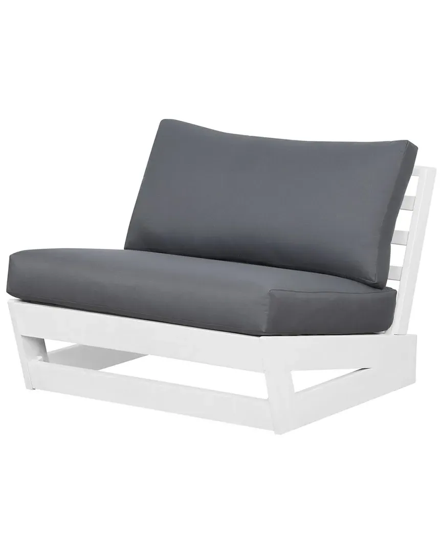 Silbury Outdoor Chair - White, Acacia