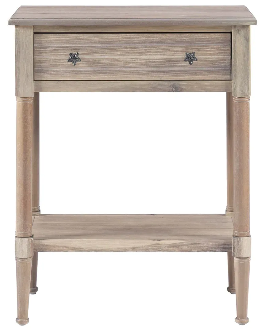Starfish Accent Table with Drawer - Natural image