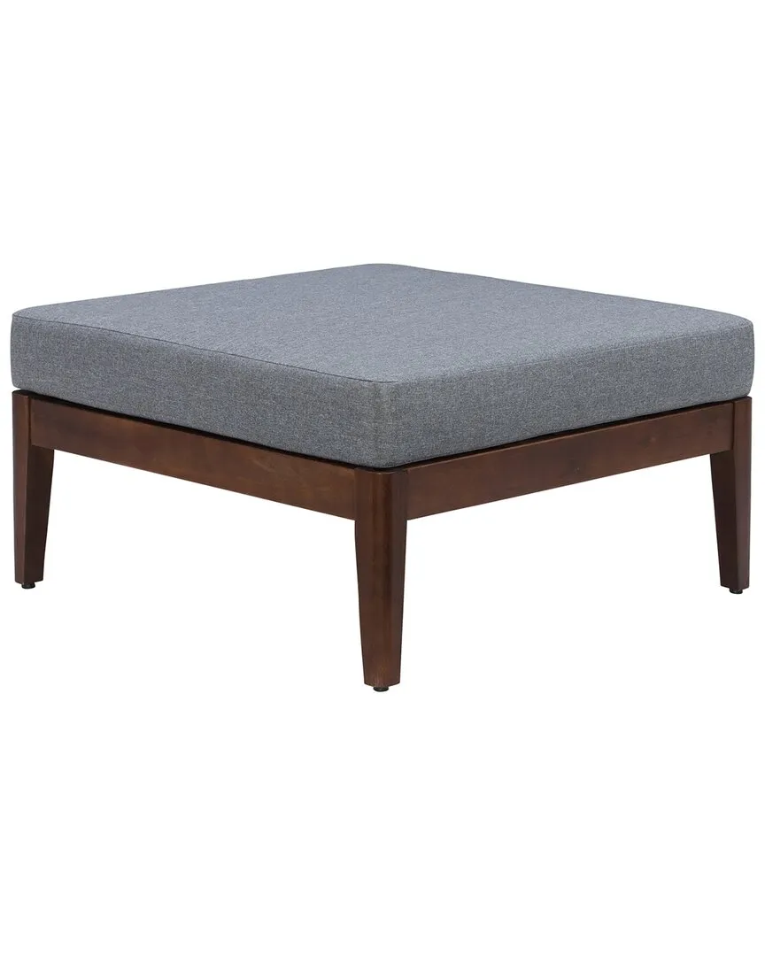 Summerlyn Square Ottoman - Walnut, Acacia