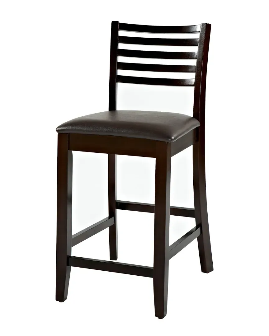 Torino Mission Back Counter Stool - Merlot, MDF