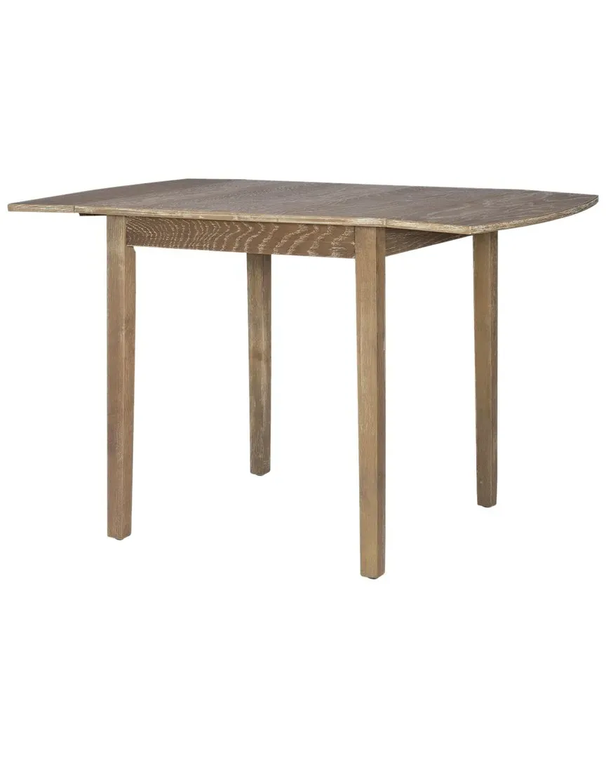 Torino Square Drop Leaf Dining Table - Grey, Rubberwood