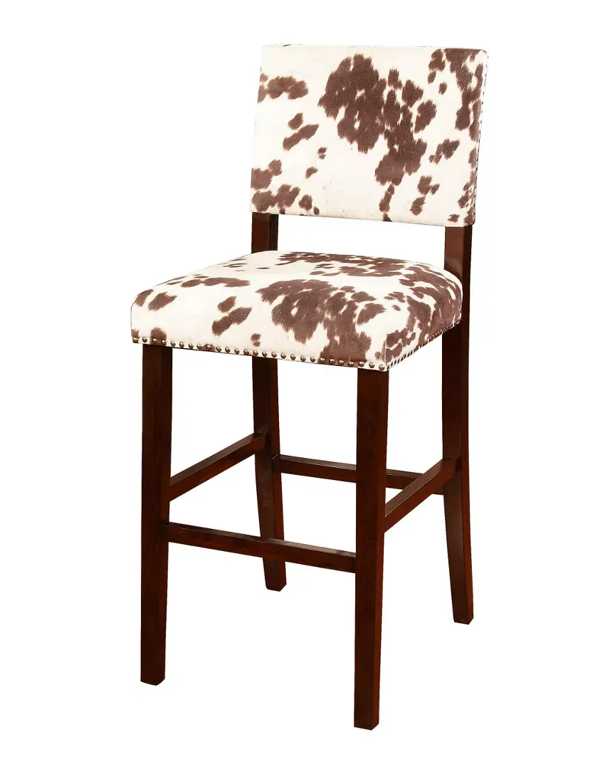 Udder Madness Corey Barstool - Brown, Microfiber image