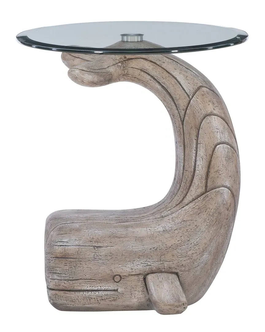 Wally The Whale Side Table - Brown, Magnesium Oxide image