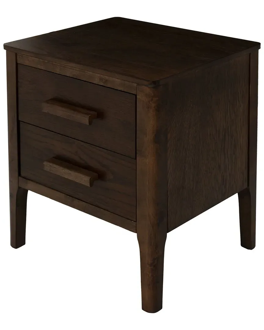 Wilcox Side Table with Storage - Brown image