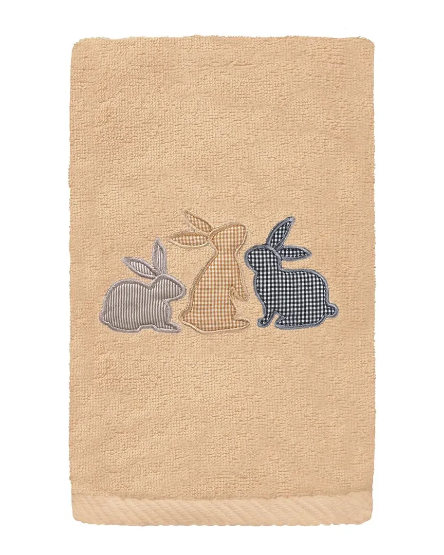 Bunny Row Hand Towel - Sand, Turkish Cotton image