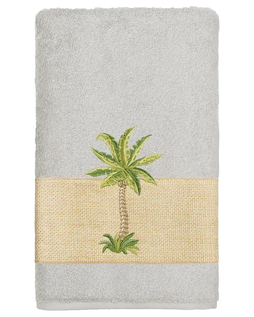 Colton Bath Towel - Grey, Turkish Cotton
