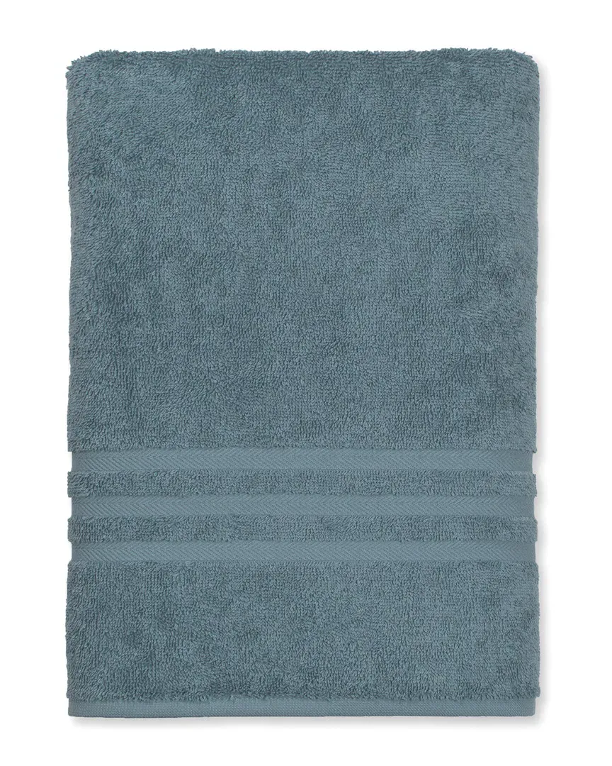 Denzi Bath Sheet - Blue, Turkish Cotton image