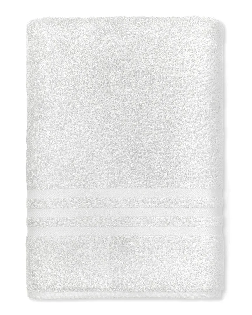 Denzi Bath Sheet - White, Turkish Cotton