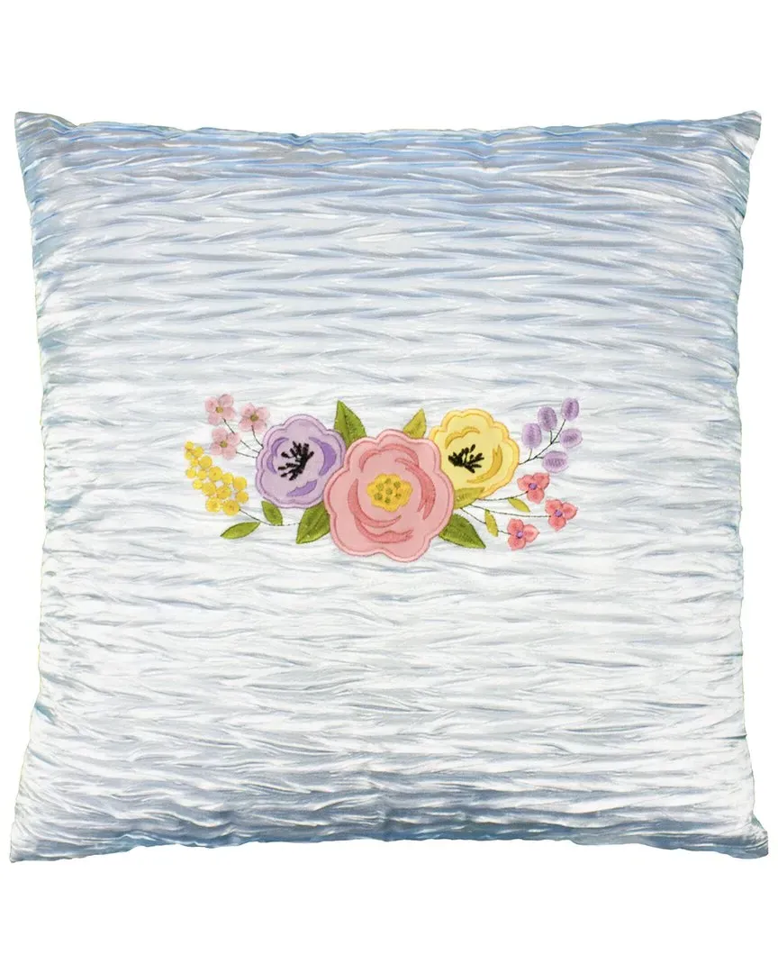 Primavera Square Pillow Cover - Blue, Cotton image