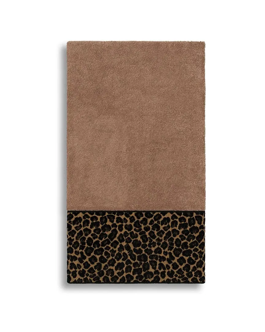 Spots Embellished Bath Towel - Latte, Turkish Cotton
