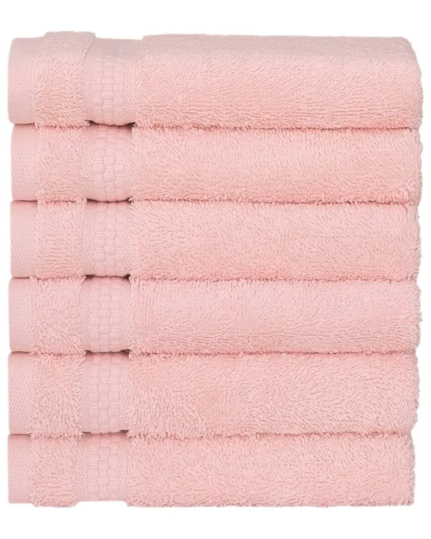 Starlight Turkish Cotton Terry Washcloths Set - Pink