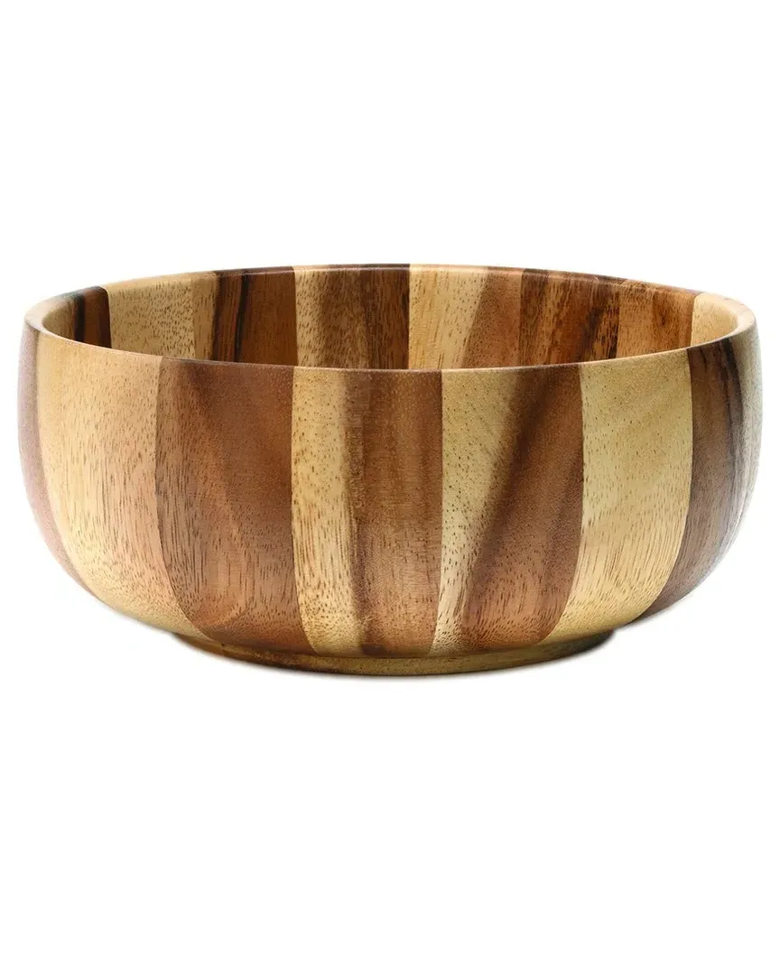Acacia Sunburst Salad-For-One Bowl - Brown, Acacia image