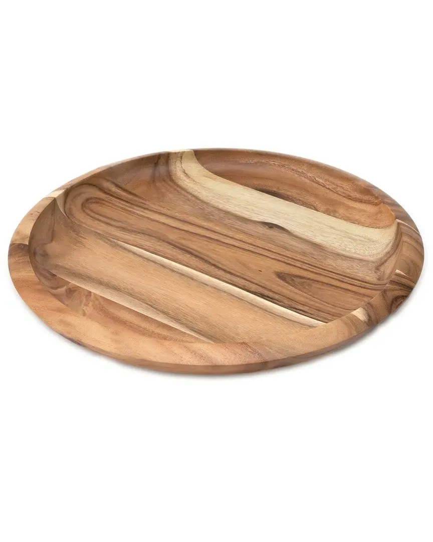 International Acacia Grand Centerpiece Platter - Brown image