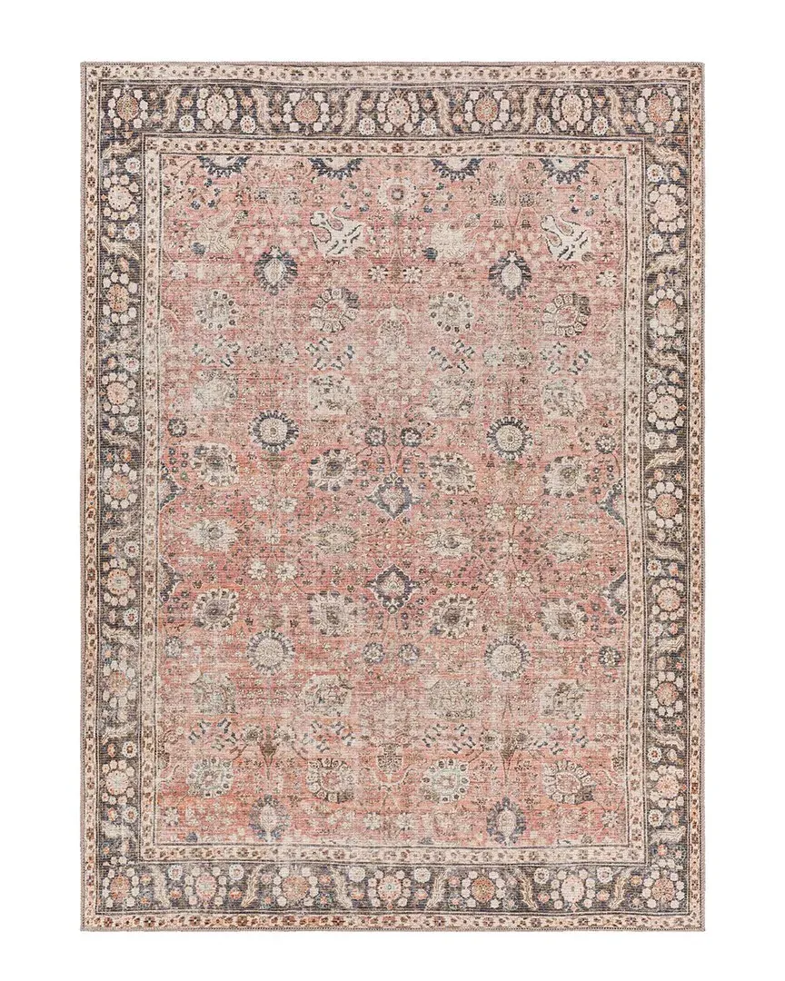 Surya Colin Washable Rug - Peach