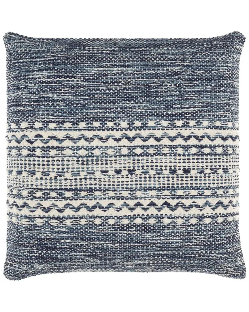 Surya Ethan Pillow - Cream, Cotton