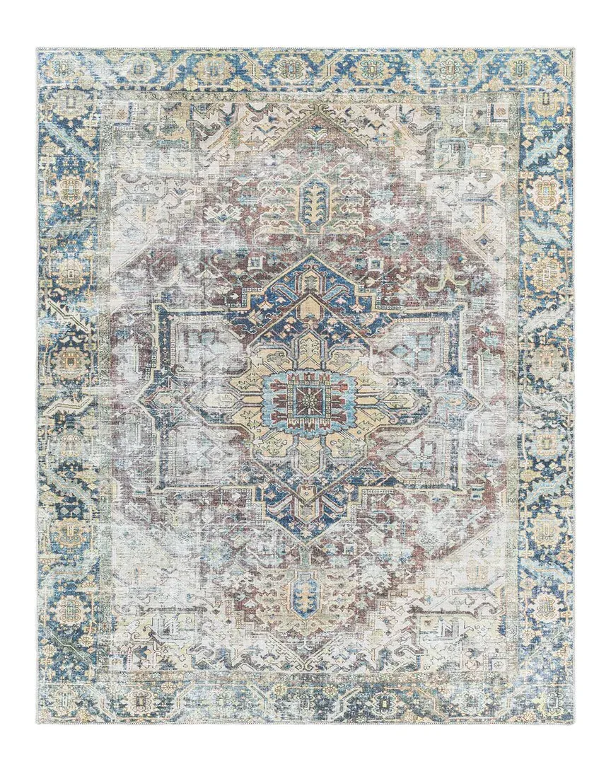 Surya Kemer Machine Woven Rug - Blue image