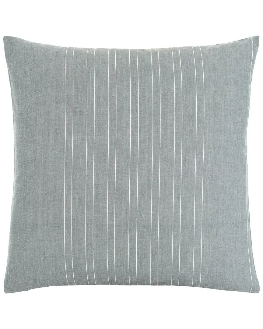 Surya Lakshmi Lumbar Pillow - Grey, Cotton