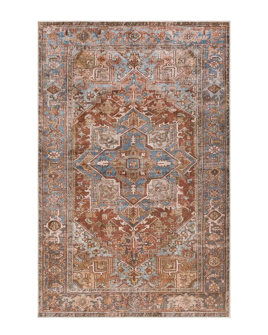 Surya Lavable Machine-Washable Rug - Peach, Polyester