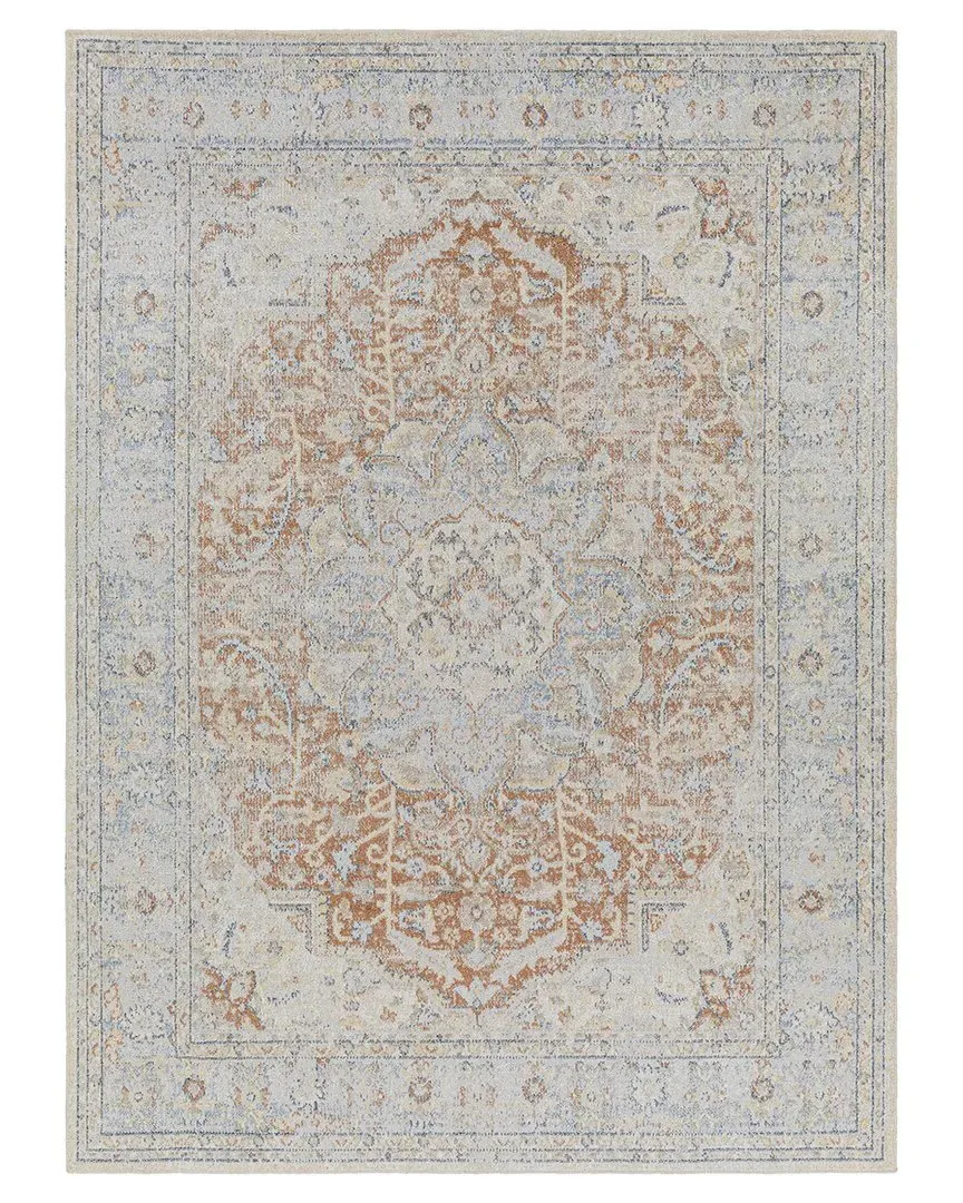 Surya Lillian Machine-Washable Rug - Ivory, Polyester