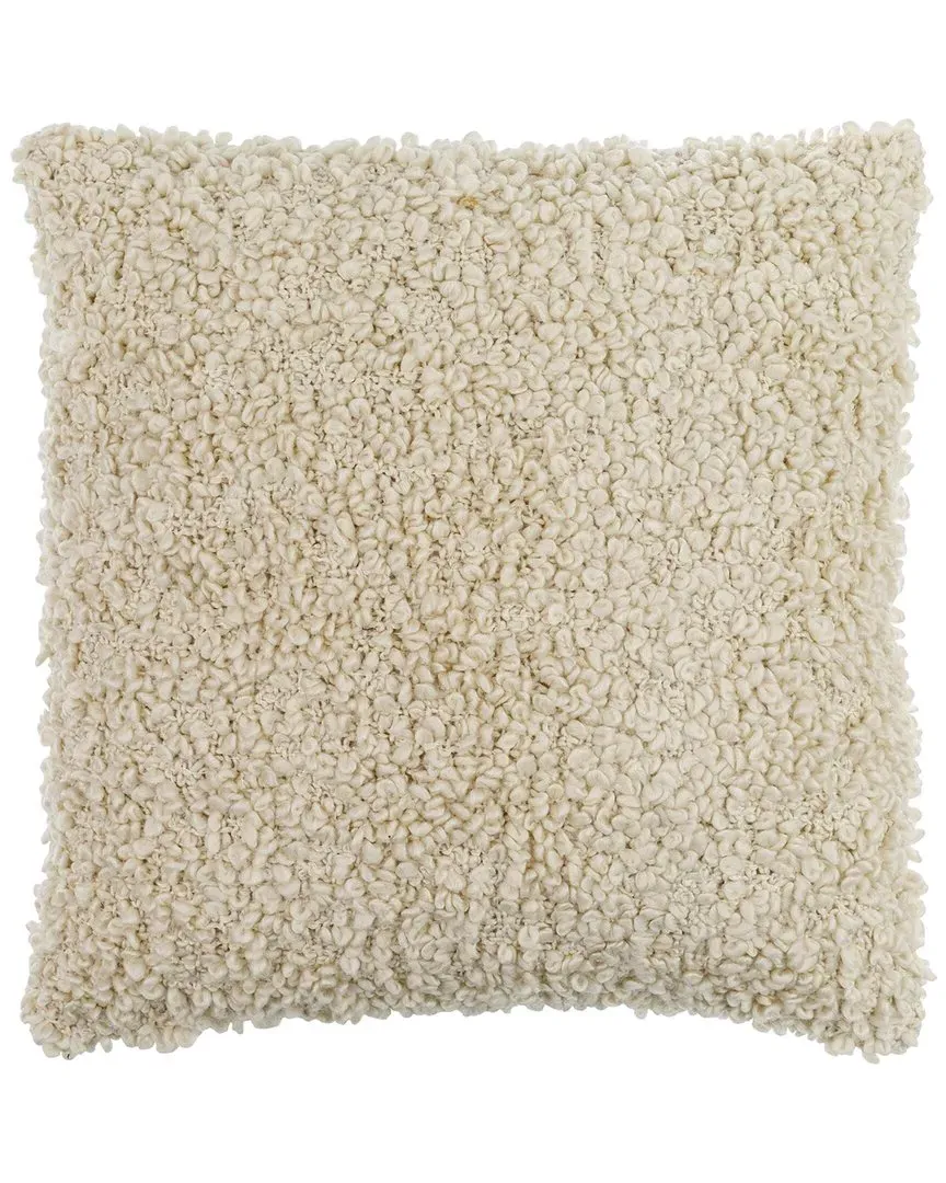 Surya Mohave Accent Pillow - Beige, Boucle image