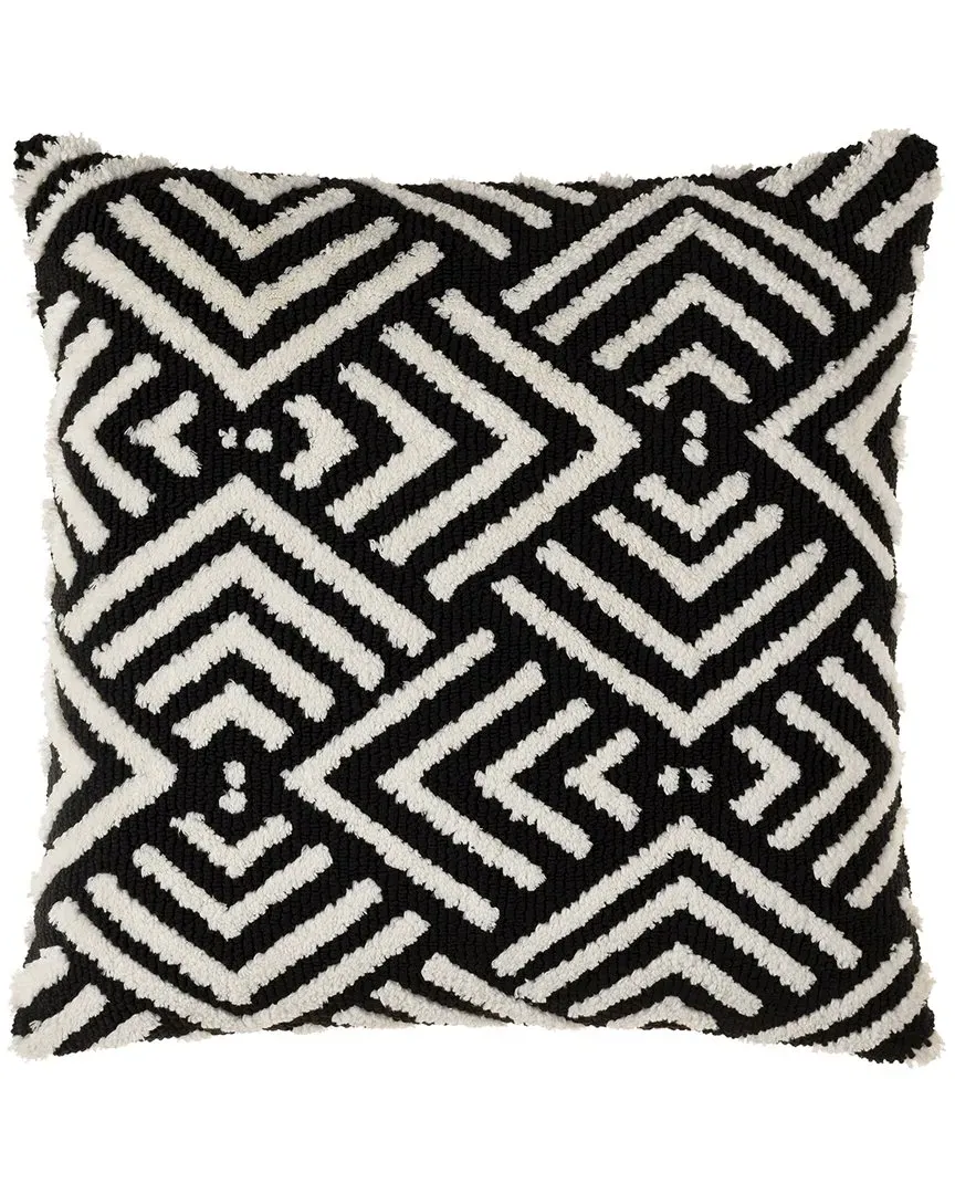 Surya Sheldon Pillow - Black image