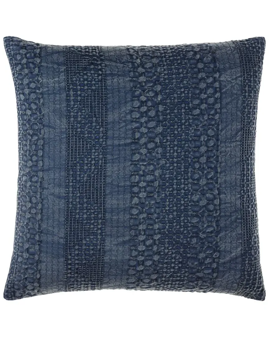 Surya Washed Pillow Cover - Navy, Cotton image