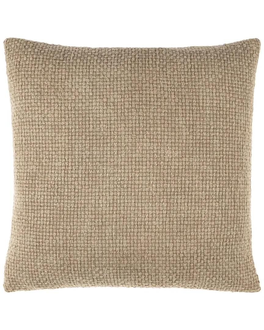 Surya Washed Pillow Cover - Wheat, Cotton