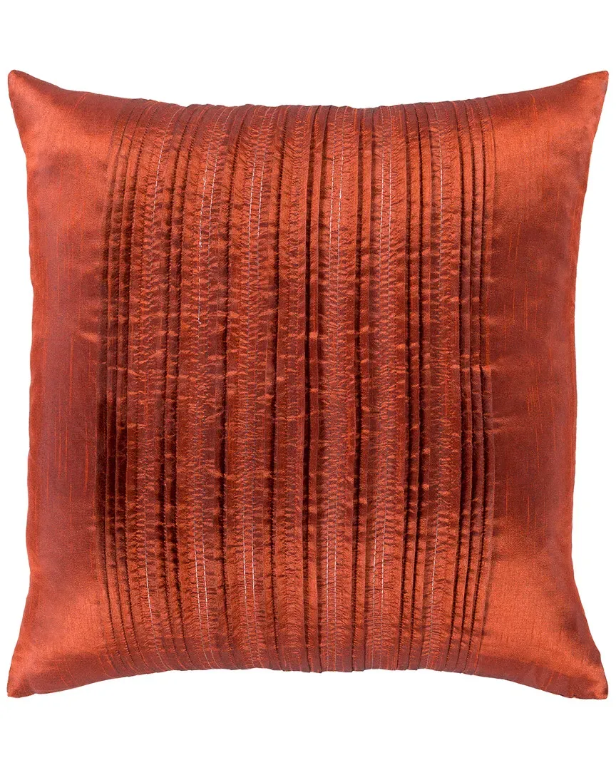 Surya Yasmine Texture Pillow - Silver image