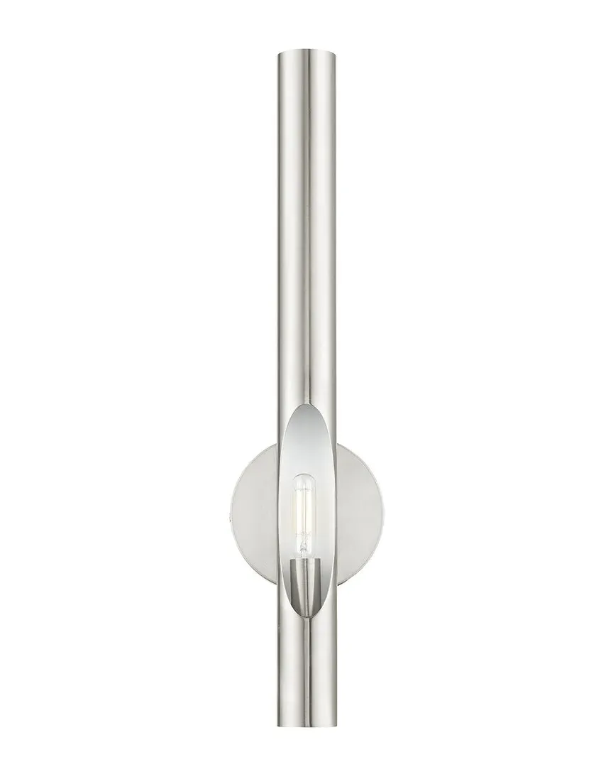 Acra Wall Sconce - Brushed Nickel, Steel image