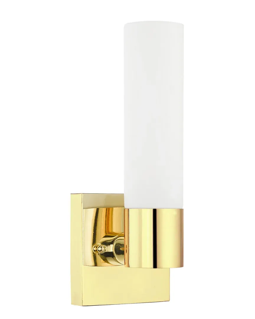 Aero 1 Light ADA Wall Sconce - Polished Brass, Steel image