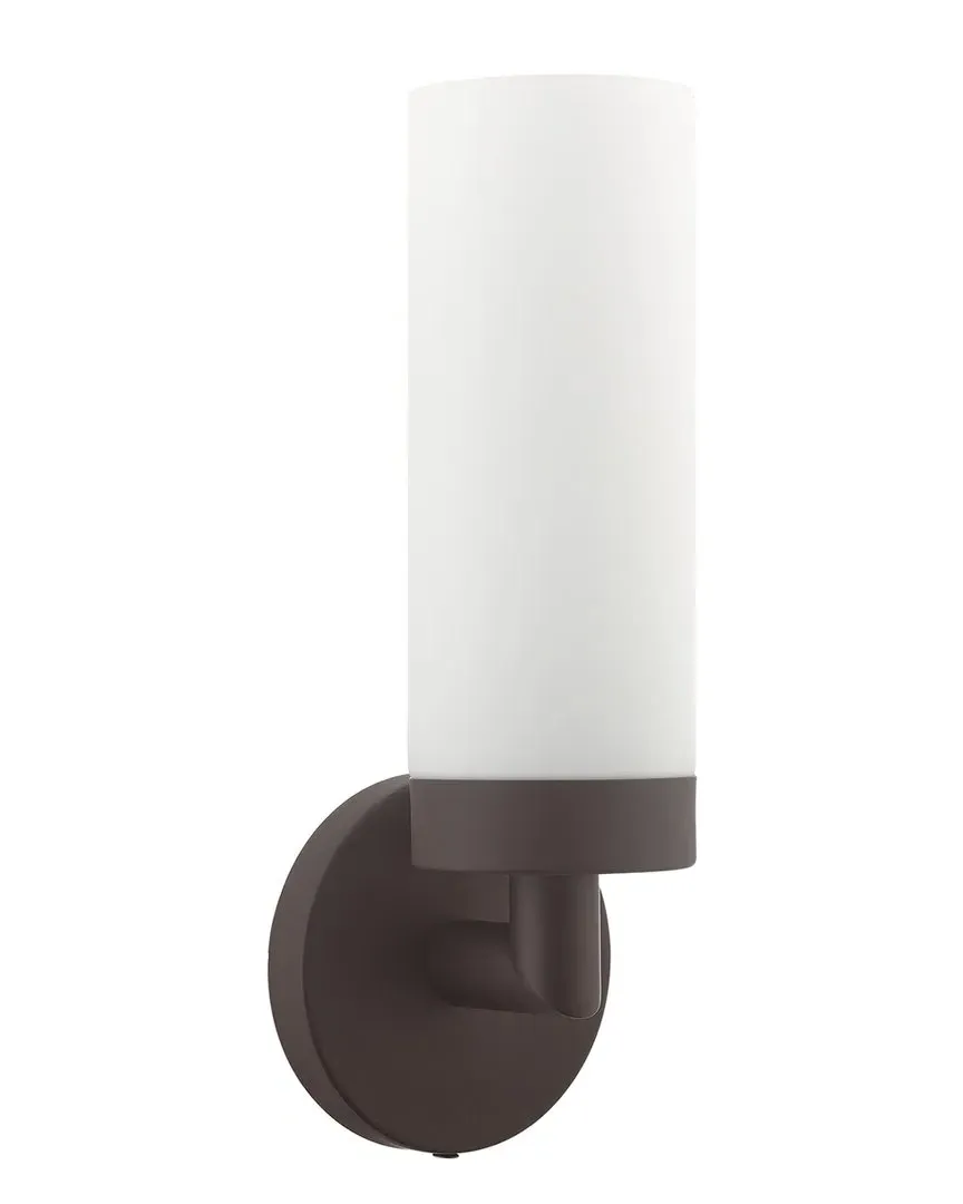 Aero Single Wall Sconce - Bronze, Steel