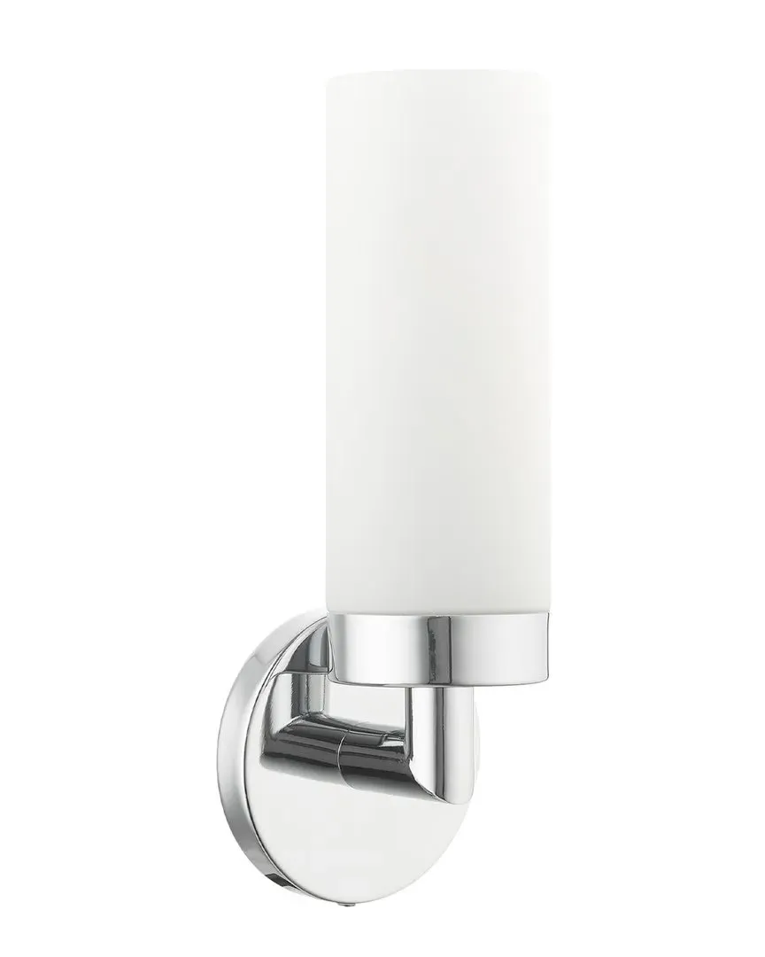 Aero Single Wall Sconce - Polished Chrome, Steel