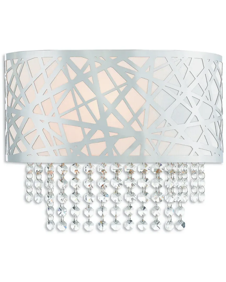 Allendale ADA Wall Sconce with Crystal - Polished Chrome
