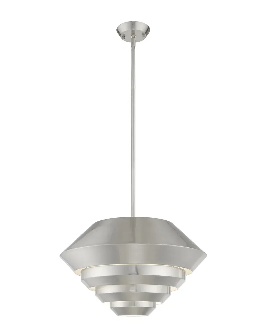 Amsterdam Mini Pendant Light - Brushed Nickel, Steel