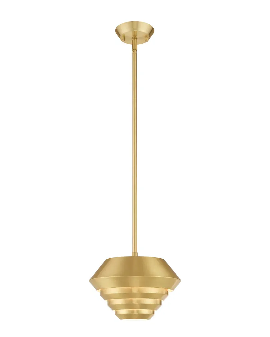 Amsterdam Mini Pendant Light - Satin Brass, Steel